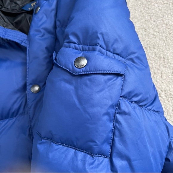 Polo Ralph Lauren Big Kids Blue Hooded Puffer Down Jacket - Picture 5 of 13